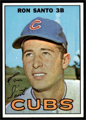 1967 Topps #70 Ron Santo NM
