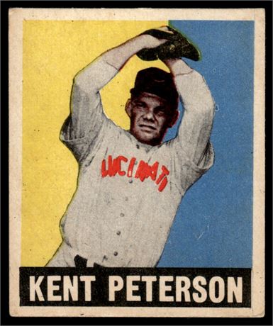1948 Leaf #42 Kent Peterson VGEX