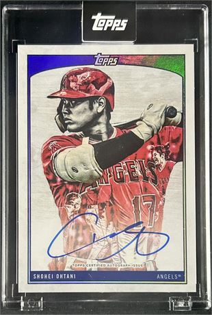 2022 Topps X Lauren Taylor Shohei Ohtani 21/25 Auto Sealed