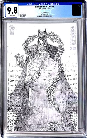 Riddler: Year One #1 (2022) Lee Sketch Cover