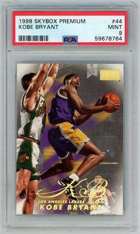 1998 Skybox Premium #44 Kobe Bryant PSA 9 MINT
