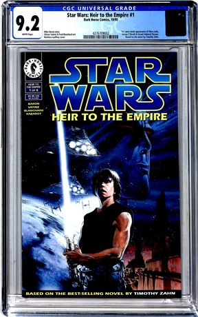 Star Wars: Heir to the Empire #1 (1995) CGC 9.2  1st Comic Appearance Mara Jade