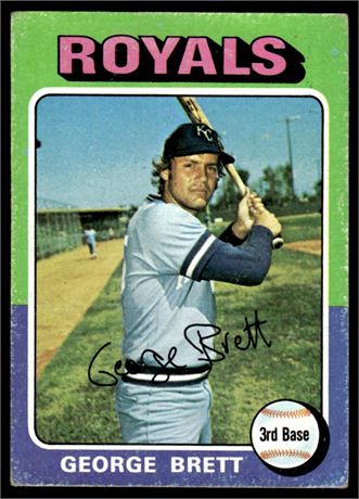 1975 Topps #228 George Brett Low Grade (READ)