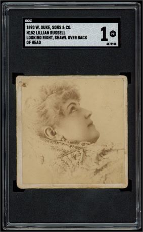 1890 W. Duke, Sons & Co. Lillian Russell SGC 1