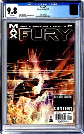 Fury #5 CGC 9.8 (2002)