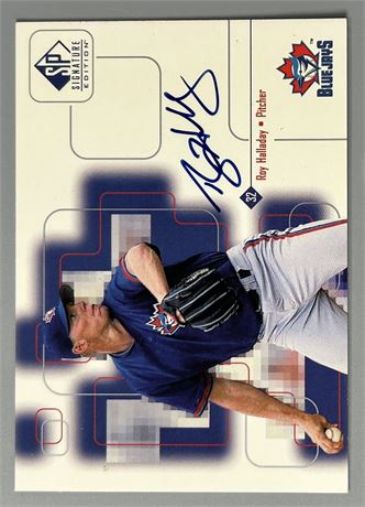 1999 Upper Deck SP Signature Edition Roy Halladay RC Auto