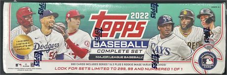2022 Topps Baseball Complete Factory Sealed Set