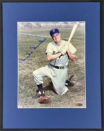 Duke Snider Autographed 8x10 Photo w/ TriStar Certification