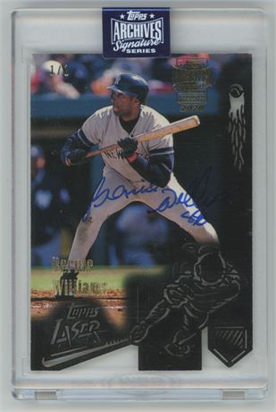2020 Topps Archives Signature Series Bernie Williams Auto 1/1