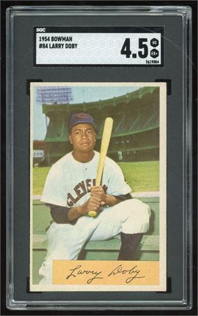 1954 Bowman #84 Larry Doby SGC 4.5 VGEX+