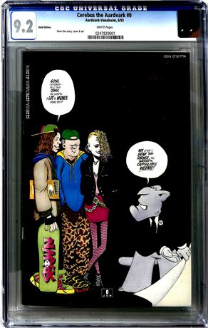 Cerebus the Aardvark #0 CGC 9.2 (1993) Gold Edition