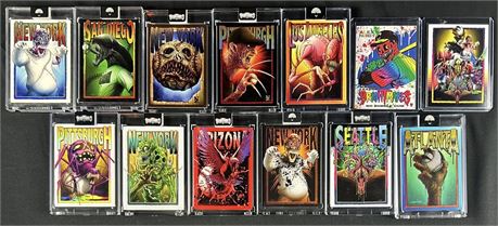 2025 Alex Pardee Brightmares Factory Sealed Lot (13) w/ Checklist, Pittsburgh