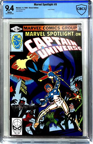 Marvel Spotlight #9 (1980) CBCS 9.4 Captain Universe