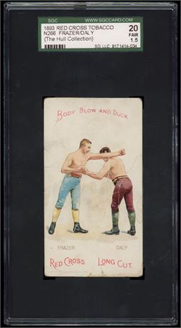 1893 N266 Red Cross Tobacco Frazer/Daly SGC 1.5