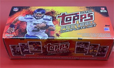 2014 Topps Football Complete Factory-Sealed Set (445 Cards)