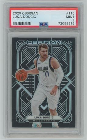2020 Obsidian #116 Luka Doncic PSA 9 MINT