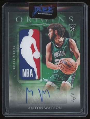 2024 Panini Origins Basketball Anton Watson RC NBA Logoman Auto 1/1