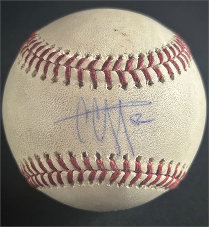CC Sabathia Signed NY Yankees Game-Used Baseball from 2018 Season Fanatics