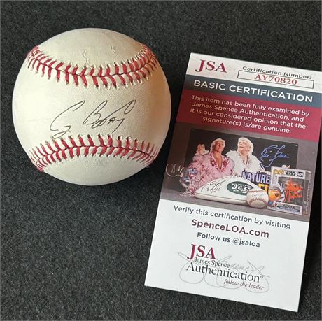 Craig Biggio Autographed Rawlings Official Leage Baseball JSA