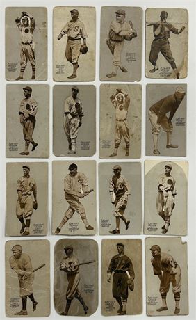 1919 Zee-Nut Baseball Low Grade Lot (16) READ