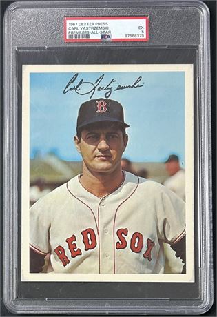 1967 Dexter Press Carl Yastrzemski Premiums All-Star PSA 5 EX