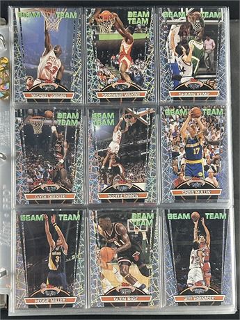 1992 Topps Stadium Club NBA Basketball Members Only Set w/ Beam Team Cards