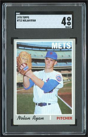 1970 Topps #712 Nolan Ryan SGC 4 VG-EX