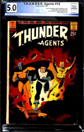 T.H.U.N.D.E.R. Agents #12 1967 PGX 5.0