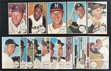(22) 1964 Topps Giants Starter Set Loaded w/ Stars Mantle Clemente Kaline ~EXMT