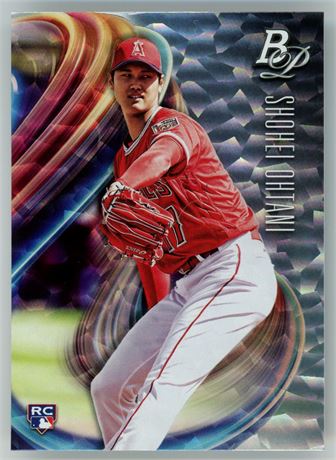2018 Bowman Platinum #34 Shohei Ohtani RC Pitching