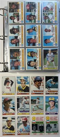 1979 Topps Baseball Complete Set (1-726) EXMT+ Avg Condition