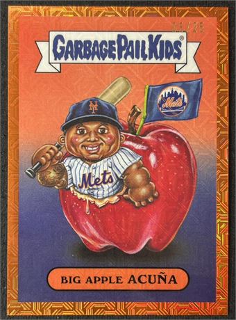 2024 Bowman Chrome GPK Luisangel Acuna RC Orange Mojo Refractor 5/25
