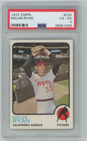 1973 Topps #220 Nolan Ryan PSA 4 VGEX