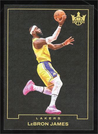 2023 Panini Court Kings #2 Lebron James Blank Slate Case Hit