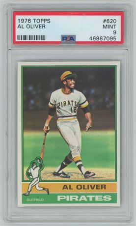 1976 Topps #620 Al Oliver PSA 9 MINT