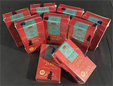 2023 Topps 206 Baseball High Series Factory Sealed Box 40 Cards Per Box Lot (9)