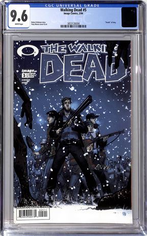 Walking Dead #5 CGC 9.6 (2004) Death of Amy