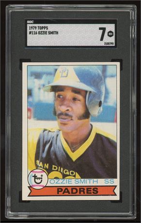 1979 Topps #116 Ozzie Smith RC SGC 7 NM