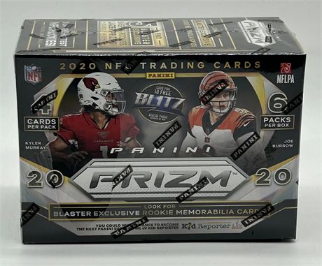 2020 Panini Prizm Football Sealed Blaster Box (24 Cards)