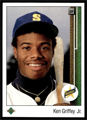 1989 Upper Deck #1 Ken Griffey Jr Star Rookie NM (READ)