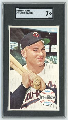1964 Topps Giants #38 Harmon Killebrew SGC 7 NM