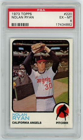 1973 Topps #220 Nolan Ryan PSA 6 EXMT