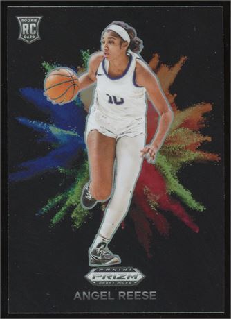 2024 Panini Prizm Draft Picks WNBA Black Color Blast #11 Angel Reese RC
