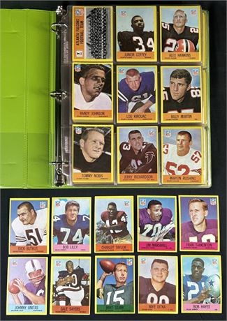 1967 Philadelphia Football Near Complete Set (196 of 198) w/ Extras VG+ Avg