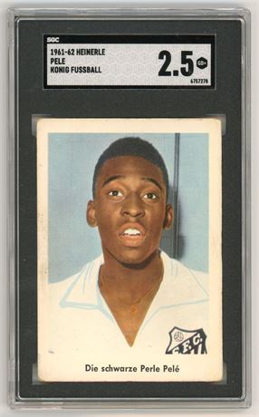 1961 Heinerle Pele Konig Fussball SGC 2.5 GOOD+
