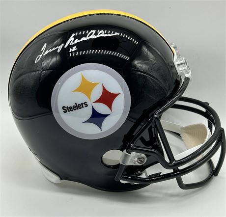 Terry Bradshaw Autographed Full Size Pittsburgh Steelers Helmet PSA