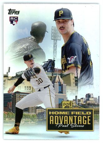 2024 Topps Update Paul Skenes RC Home Field Advantage SSP Case Hit