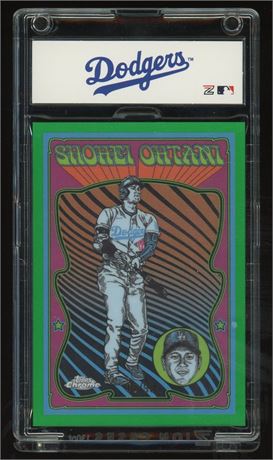 2025 Topps Chrome Ultra Violet All-Stars Shohei Ohtani SSP Case-Hit Green 9/99