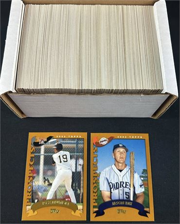 2002 Topps Baseball Traded Set Rare and Difficult to Complete