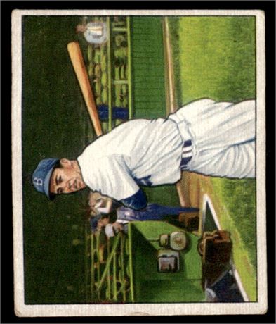 1950 Bowman #77 Duke Snider VG Great Color/Registration